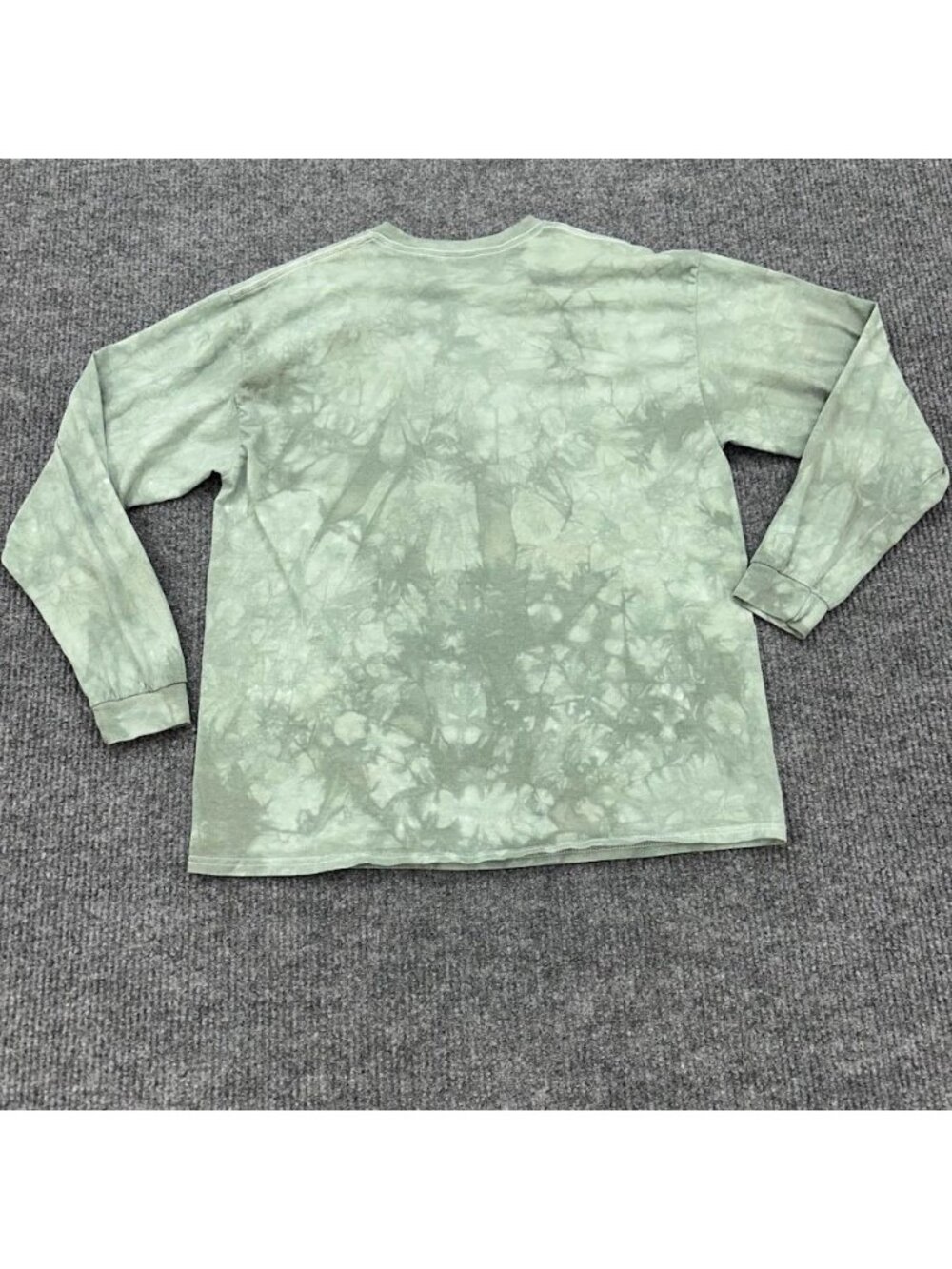 The Mountain Gandalf Cat Tie Dye Long Sleeve Crew Neck Graphic Tee Adult size XL - Picture 6 of 6